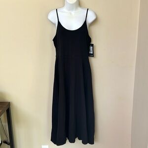 NWT Black Fit & Flare Dress
